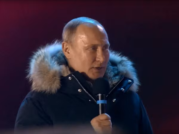 Ông Putin cảm ơn những người ủng hộ trong cuộc bầu cử tổng thống Nga 2018 ảnh 1