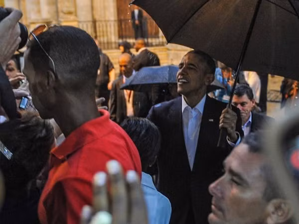Chùm ảnh người dân Cuba háo hức chào đón Tổng thống Mỹ Obama ảnh 5
