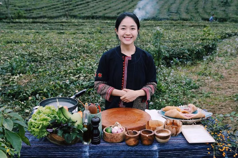 Cô gái Việt "gây sốt" với những video giới thiệu văn hóa ẩm thực đẹp như phim điện ảnh ảnh 1