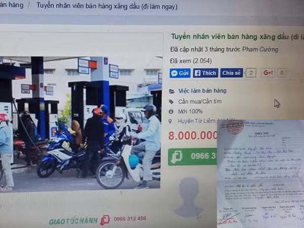 Thu phí tuyển dụng việc làm: Hãy cảnh giác với "chiêu" lừa đảo tinh vi ảnh 1