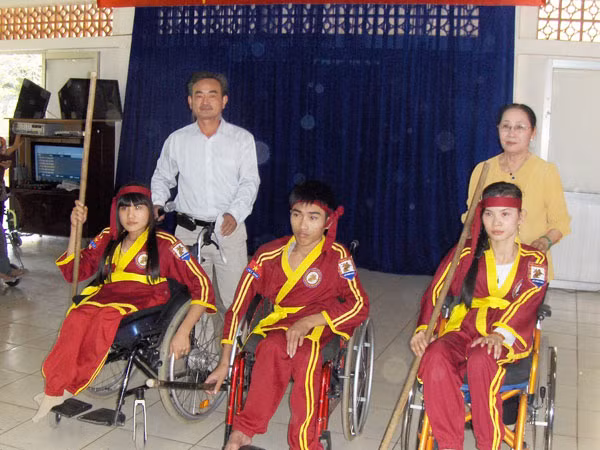 Lớp võ của những học viên đặc biệt ảnh 2