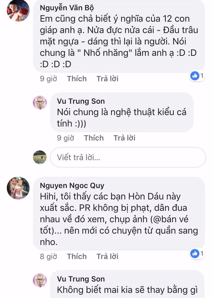 Mạng xã hội lại 'dậy sóng' khi vườn tượng 12 con giáp 'khỏa thân' được che nho xanh, đỏ ảnh 8