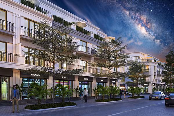 Dãy phố shophouse sầm uất tạo "sóng mạnh" tại thị trường bất động sản Tây Bắc ảnh 1