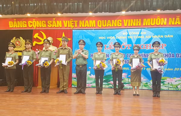Học viên tốt nghiệp đáp ứng tốt nhiệm vụ công tác Đảng, công tác chính trị trong Công an nhân dân ảnh 1