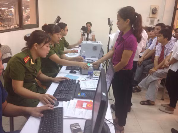 10 ngày, cấp được gần 3.000 chứng minh nhân dân ảnh 1