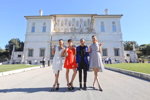 Top 4 Vietnam's Next Top Model hào hứng khám phá Italy ảnh 1