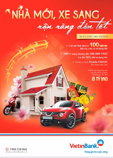 VietinBank khuyến mãi lớn nhân dịp Tết 2016 ảnh 1
