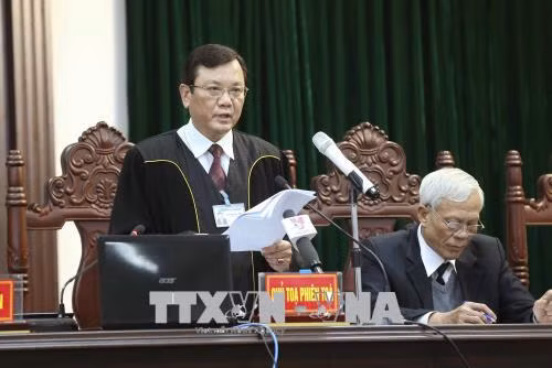 Tòa tuyên phạt bị cáo Đinh La Thăng 13 năm tù, Trịnh Xuân Thanh tù chung thân ảnh 2 Tòa tuyên phạt bị cáo Đinh La Thăng 13 năm tù, Trịnh Xuân Thanh tù chung thân ảnh 2