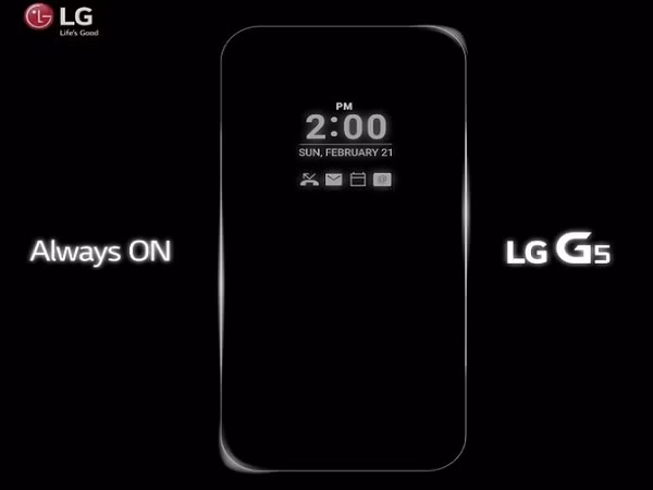 "Soi" tính năng Always On của LG G5 ảnh 1