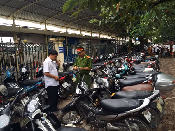 Phạt 95 triệu đồng các điểm trông giữ xe trái phép ảnh 1