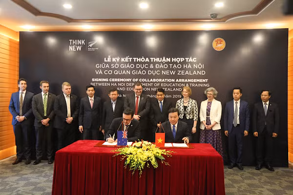 Hà Nội sẽ hợp tác, giao lưu với các trường học hàng đầu New Zealand ảnh 1
