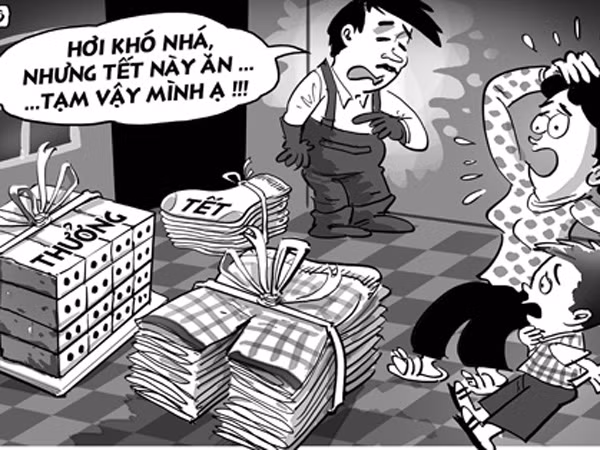 Mong một mức thưởng Tết đẹp như mùa xuân ảnh 1