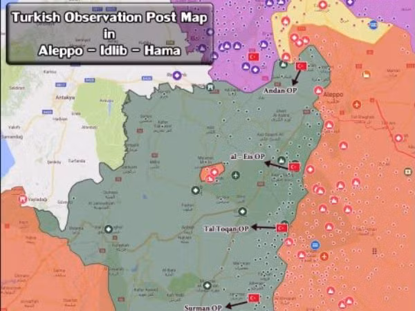 Thổ Nhĩ Kỳ vừa thiết lập một số trạm quan sát ở miền bắc Syria ảnh 1