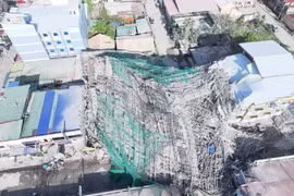 Philippines: Sập tòa nhà 9 tầng đang xây dựng, hàng chục người mắc kẹt