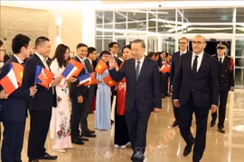 Tổng Bí thư, Chủ tịch nước Tô Lâm bắt đầu thăm chính thức Cộng hòa Pháp