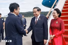 Chủ tịch Quốc hội Trần Thanh Mẫn và Phu nhân bắt đầu thăm chính thức Hàn Quốc
