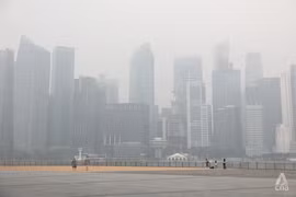 Khói mù khiến chất lượng không khí Singapore xuống mức rất xấu