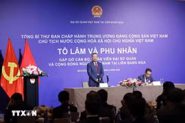 Tổng Bí thư, Chủ tịch nước Tô Lâm mong doanh nhân người Việt tại Nga tiếp tục là hạt nhân thúc đẩy hợp tác hai nước