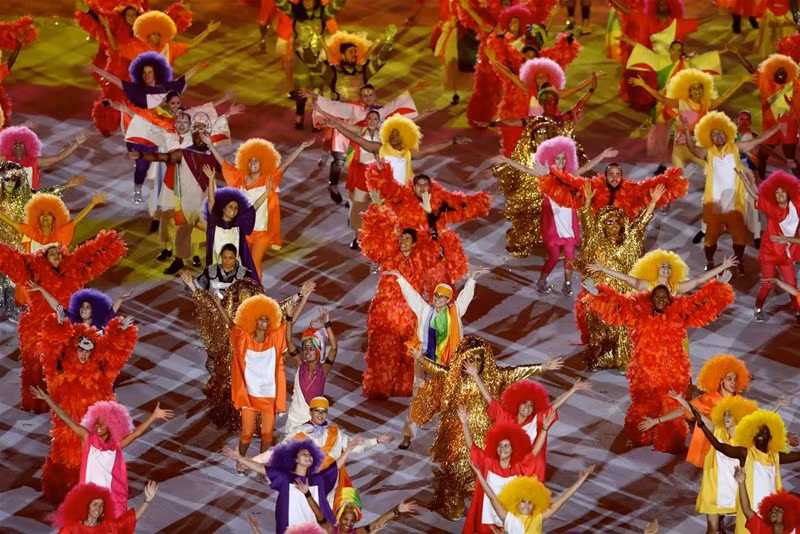 Video, hình ảnh ấn tượng tại Lễ khai mạc Olympic Rio 2016 ảnh 1