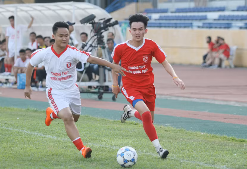THPT Trần Quốc Tuấn lập hat-trick vô địch giải bóng đá học sinh THPT Hà Nội ảnh 9