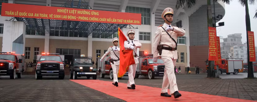 Phát động Tuần lễ quốc gia an toàn vệ sinh lao động, phòng chống cháy nổ 2016 ảnh 5