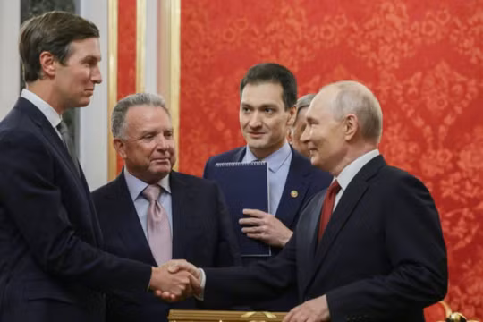 Đặc phái viên Mỹ thảo luận với Tổng thống Putin về kế hoạch chấm dứt xung đột Ukraine