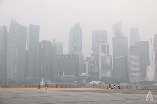 Khói mù khiến chất lượng không khí Singapore xuống mức rất xấu