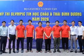 Đội tuyển Olympic Tin học châu Á - Thái Bình Dương xuất sắc xếp thứ hai toàn đoàn 
