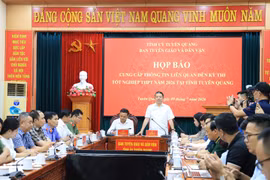 Bộ GD-ĐT chưa chốt đề nghị của Tuyên Quang cho thi lại môn Toán